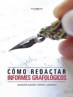 cover image of Cómo redactar informes grafológicos